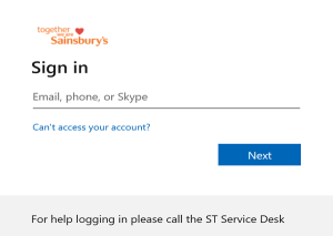 oursainsburys login - mysainsburys login